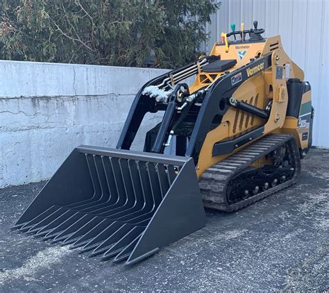 rock bucket for mini skid steer|used rock bucket for skid steer.